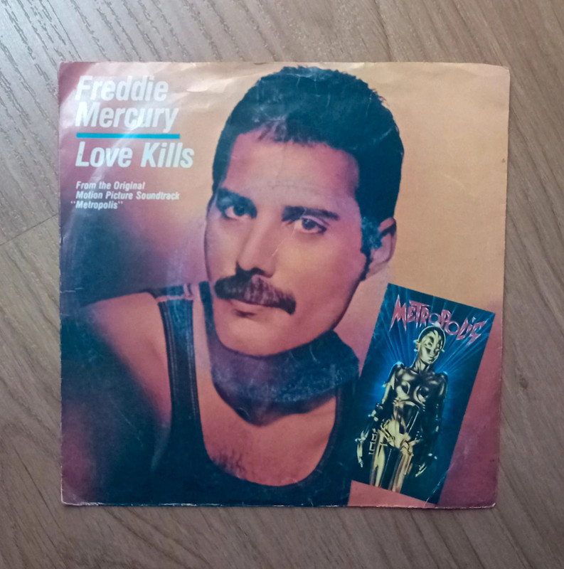 Freddie Mercury - Love kills (ed. Portugal)