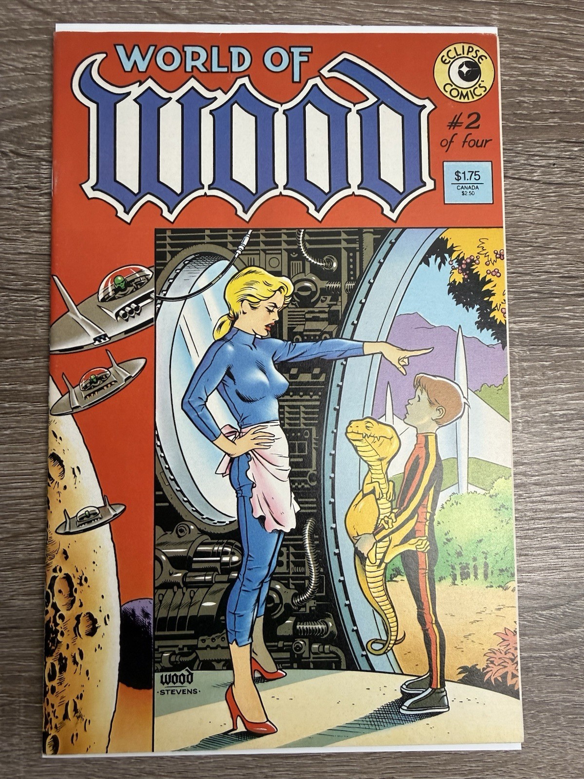 World of Wood #2 (VF) Wally Wood Dave Stevens 1986