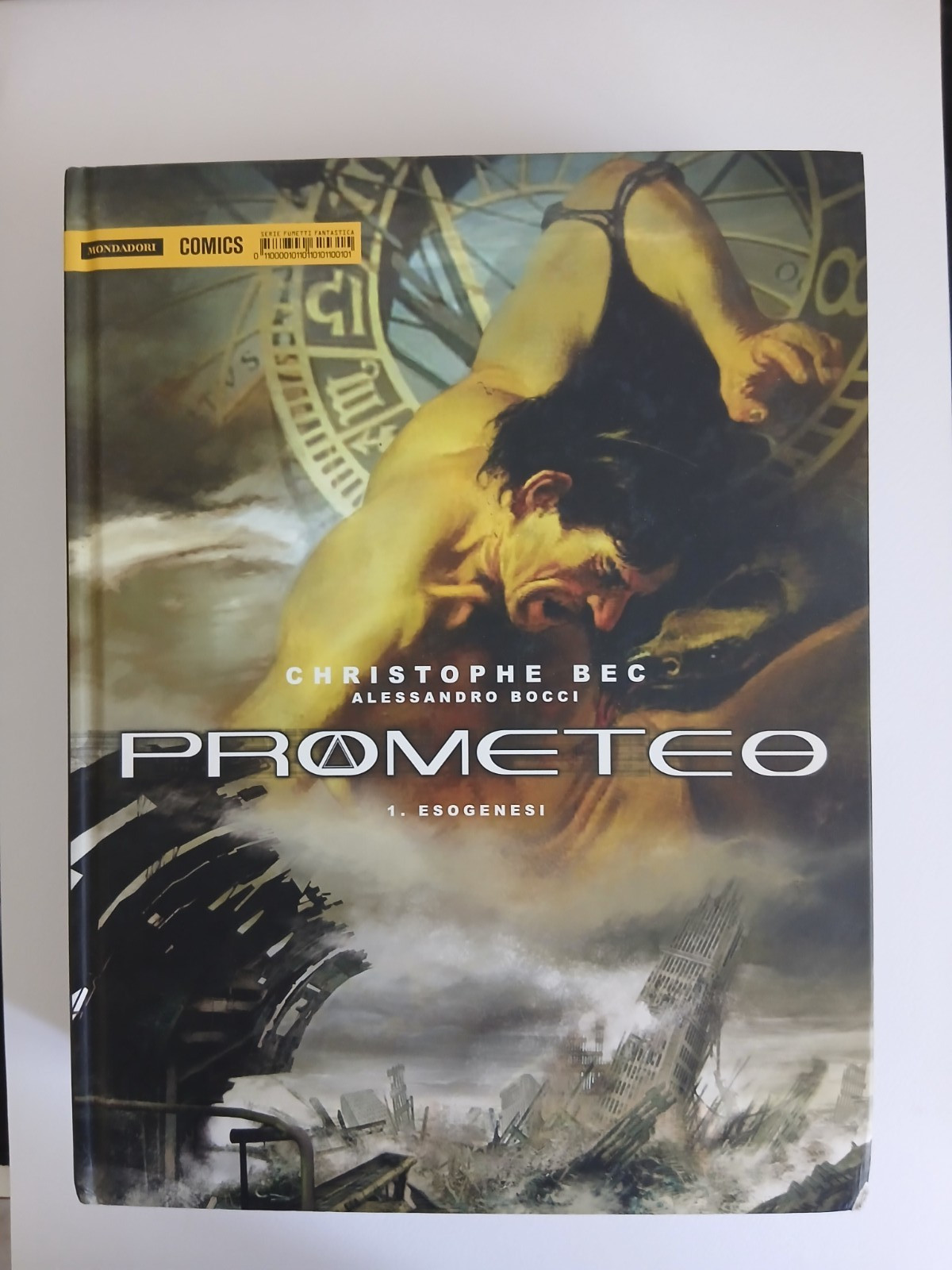 PROMETEO  serie completa di 5 volumi cartonati mondadori comics