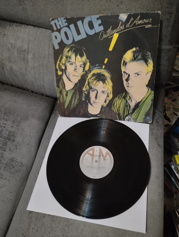 The police "outlandos d'amour" vinile stampa dell'epoca