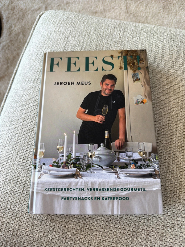 Nieuw boek Feest van Jeroen meus