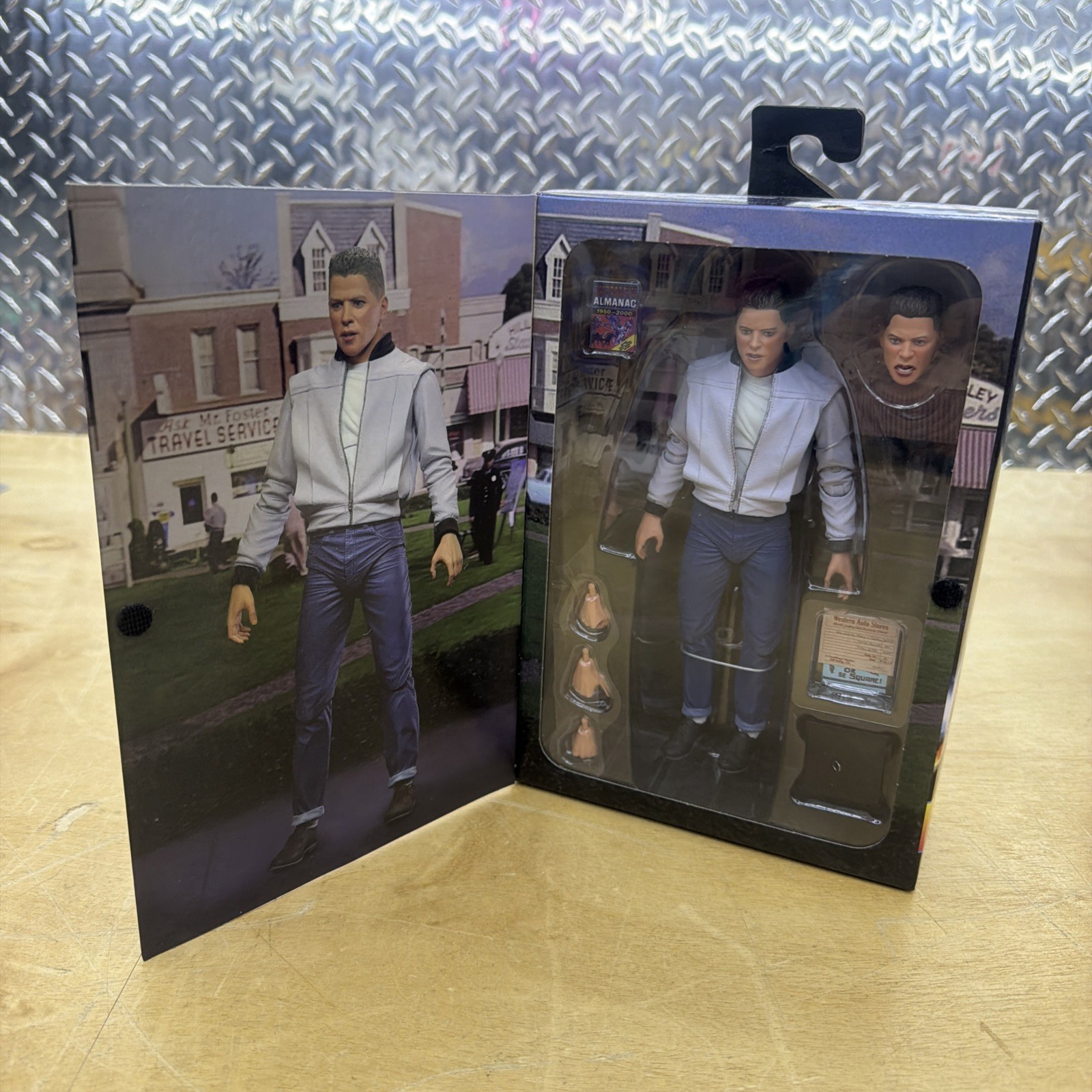 Biff Tannen NECA ULTIMATE 35th Anniversary Back to the Future Action Figure NEW