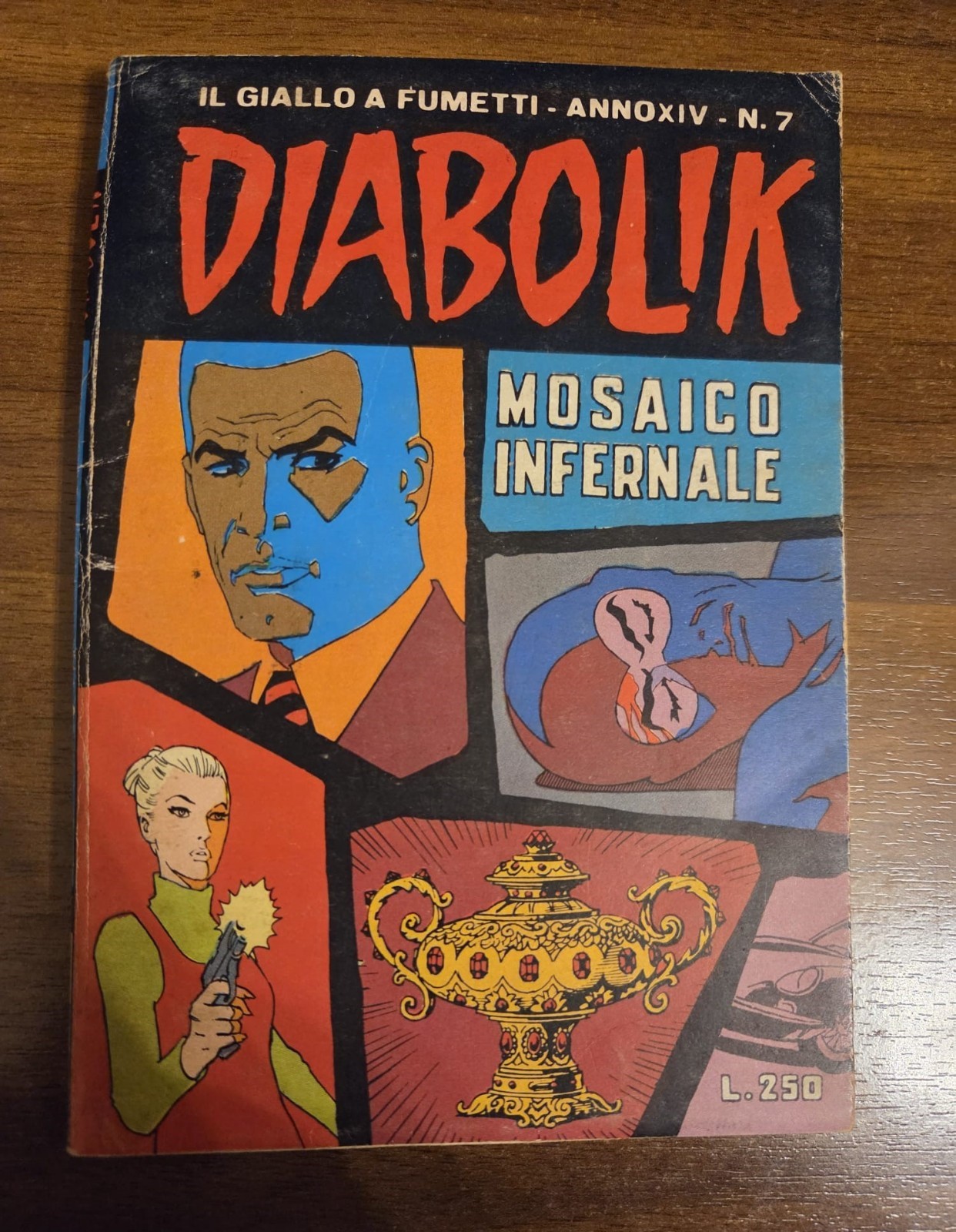 Diabolik Anno XIV n.7 - Mosaico infernale