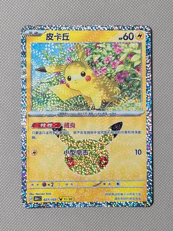 Chinese Pikachu 027/103 11/30
