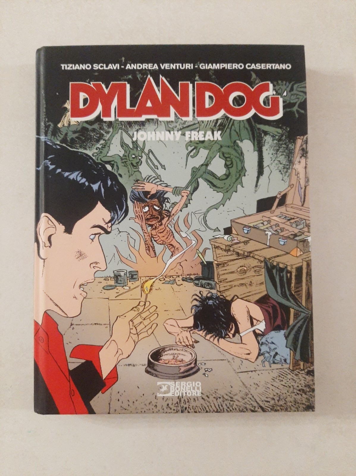 Dylan Dog - Johnny Freak - Cartonato Sergio Bonelli 2021 - Quasi Edicola 