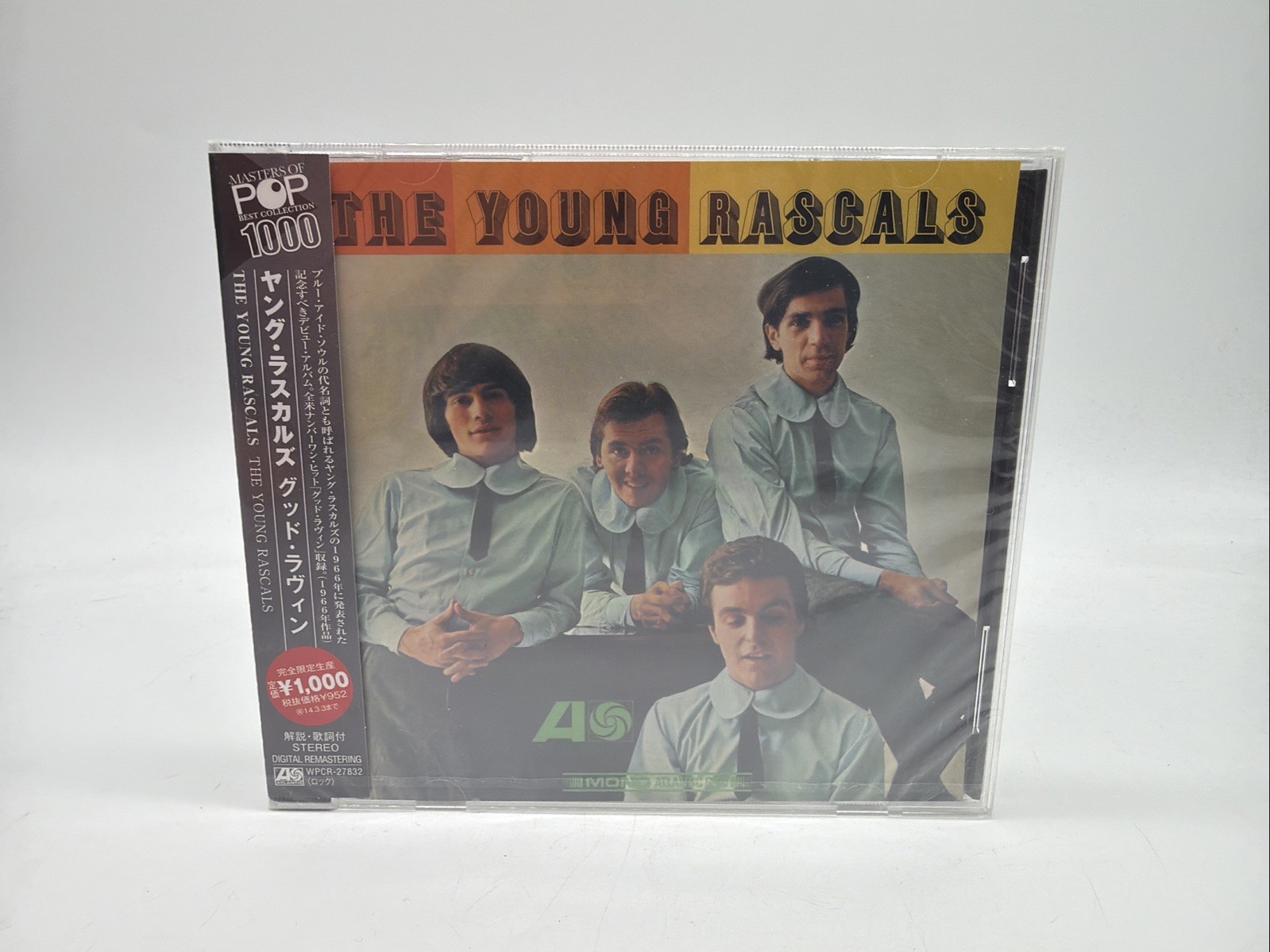 SEALED-THE YOUNG RASCALS - SELF TITLED 1st - JAPAN CD W/OBI WPCR27832 REMASTERED