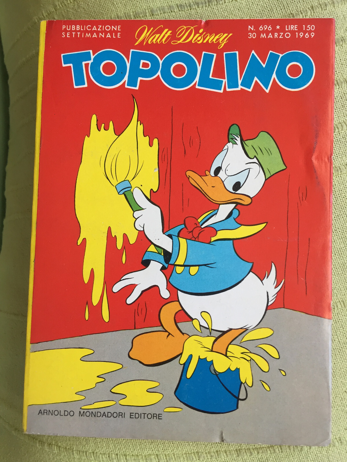 TOPOLINO N° 696, 30 MARZO 1969, CON I BOLLINI. EDICOLA!