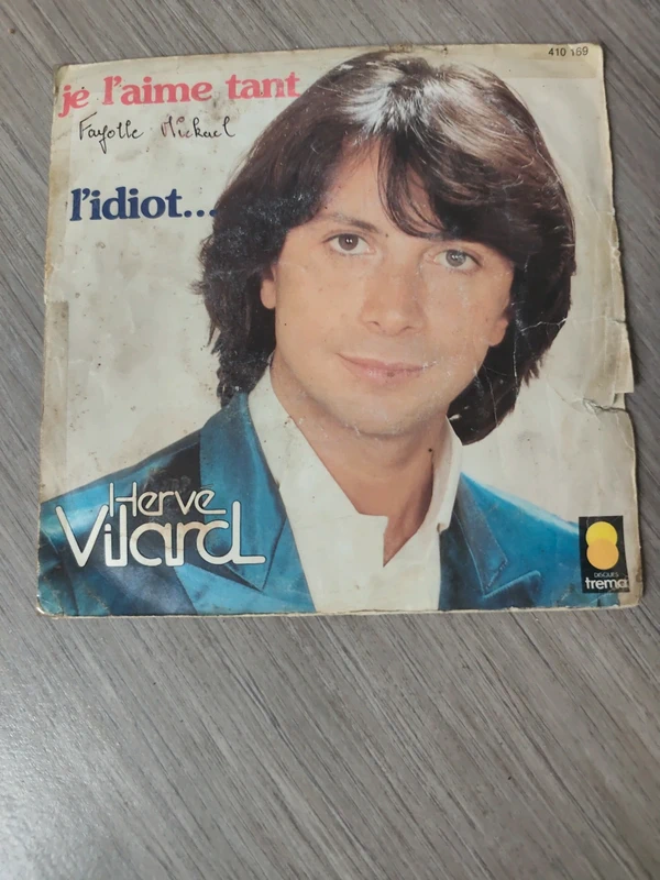 Vinyl 45 tours Hervé Vilard
