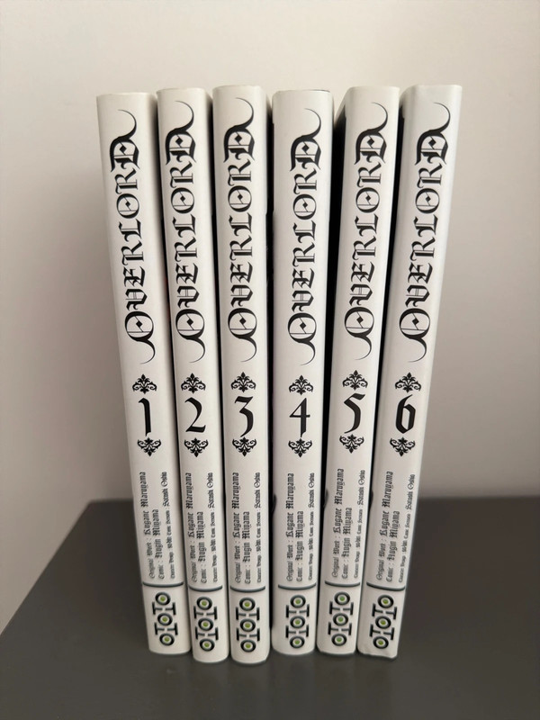 Overlord Tome 1 à 6
