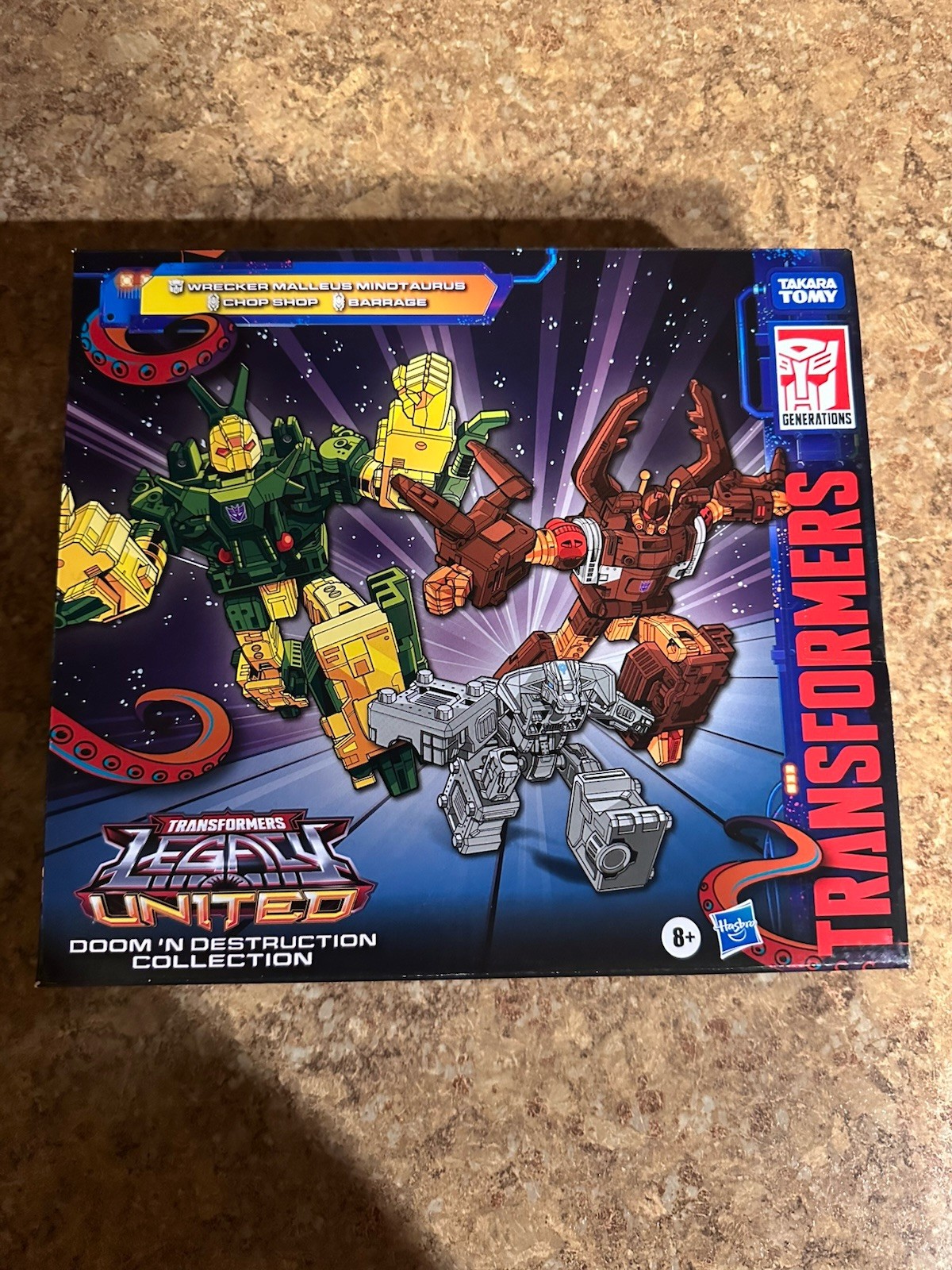 Transformers Legacy United Chop Shop & Barrage Doom 'N Destruction Confezione da 2
