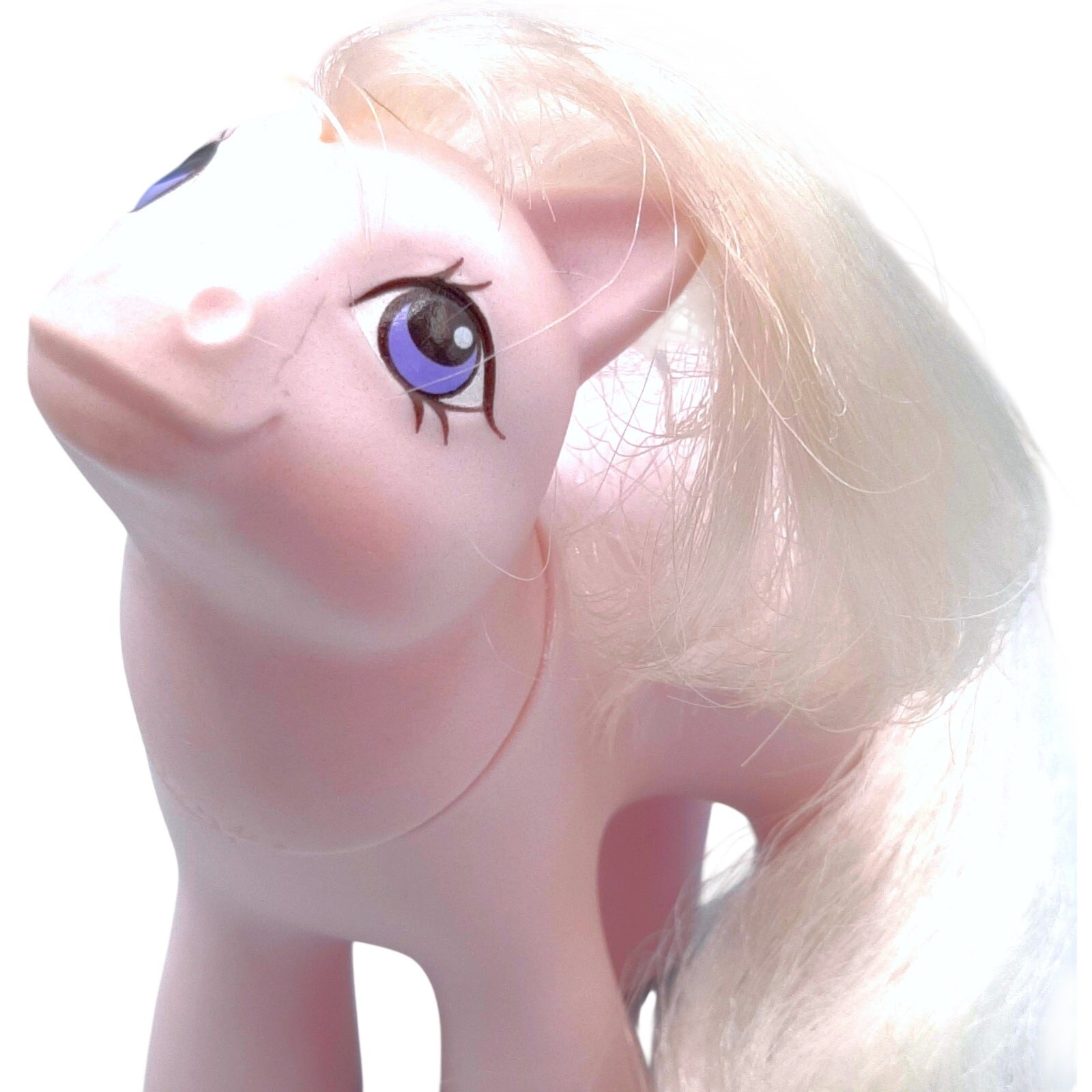 My Little Pony G1 Baby Blossom Original Purple Flowers Vintage Hasbro MLP