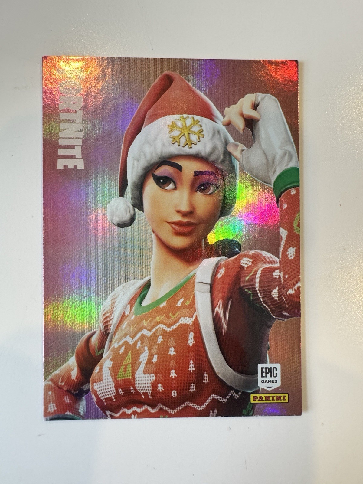 2019 panini fortnite #132 Nog Ops; USA PRINT holofoil Holo  RC rare