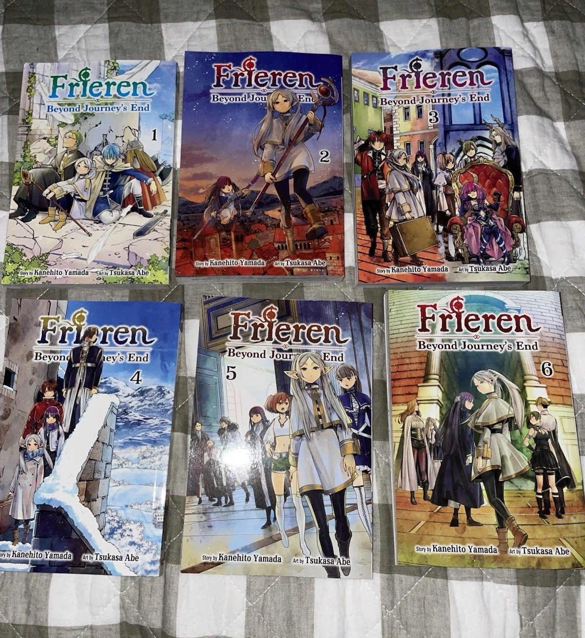 Lotto manga inglesi Frieren Beyond Journey's End 1-6