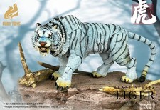 Fury Studio 1/12 Armored Tiger Frost Claw White Action Figure Collection Model