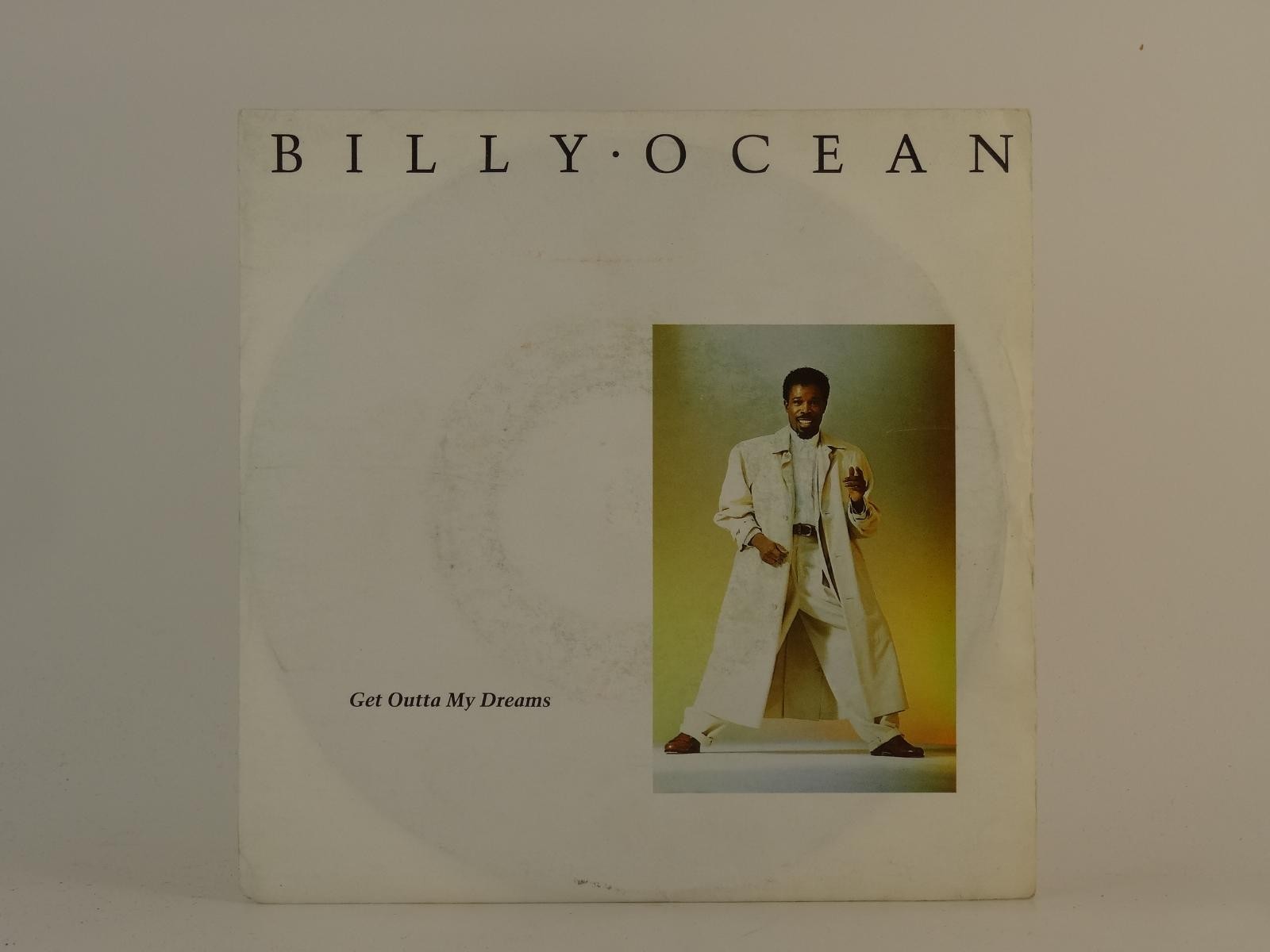 BILLY OCEAN GET OUTTA MY DREAMS (88) 2 Track 7" Single including Picture Sleeve 