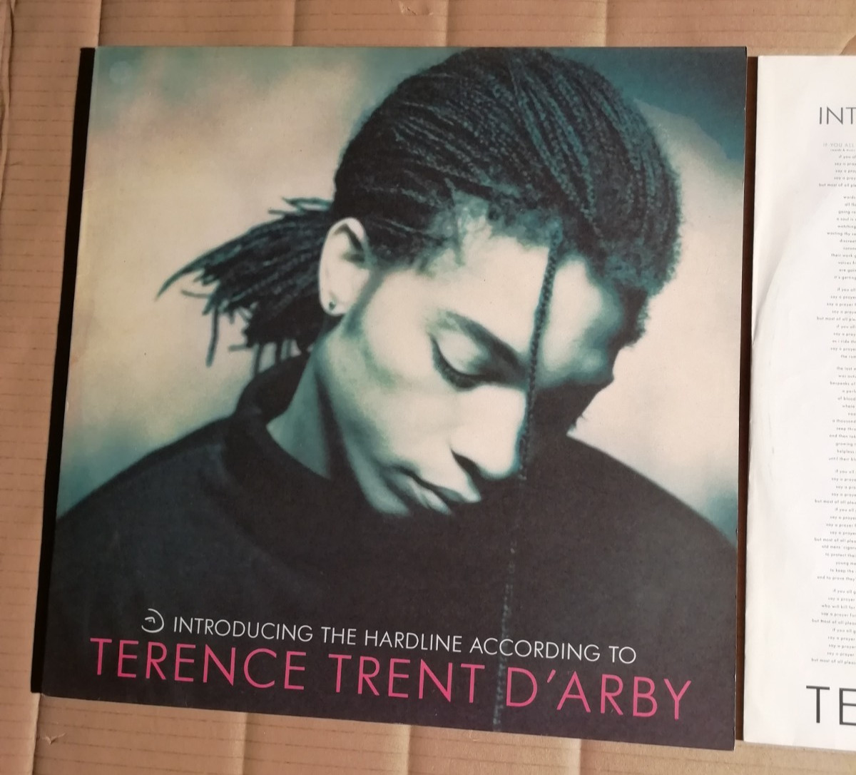 TERENCE TRENT D'ARBY - INTRODUCING THE HARDLINE ACCORDING TO - LP - GERMANY 1987