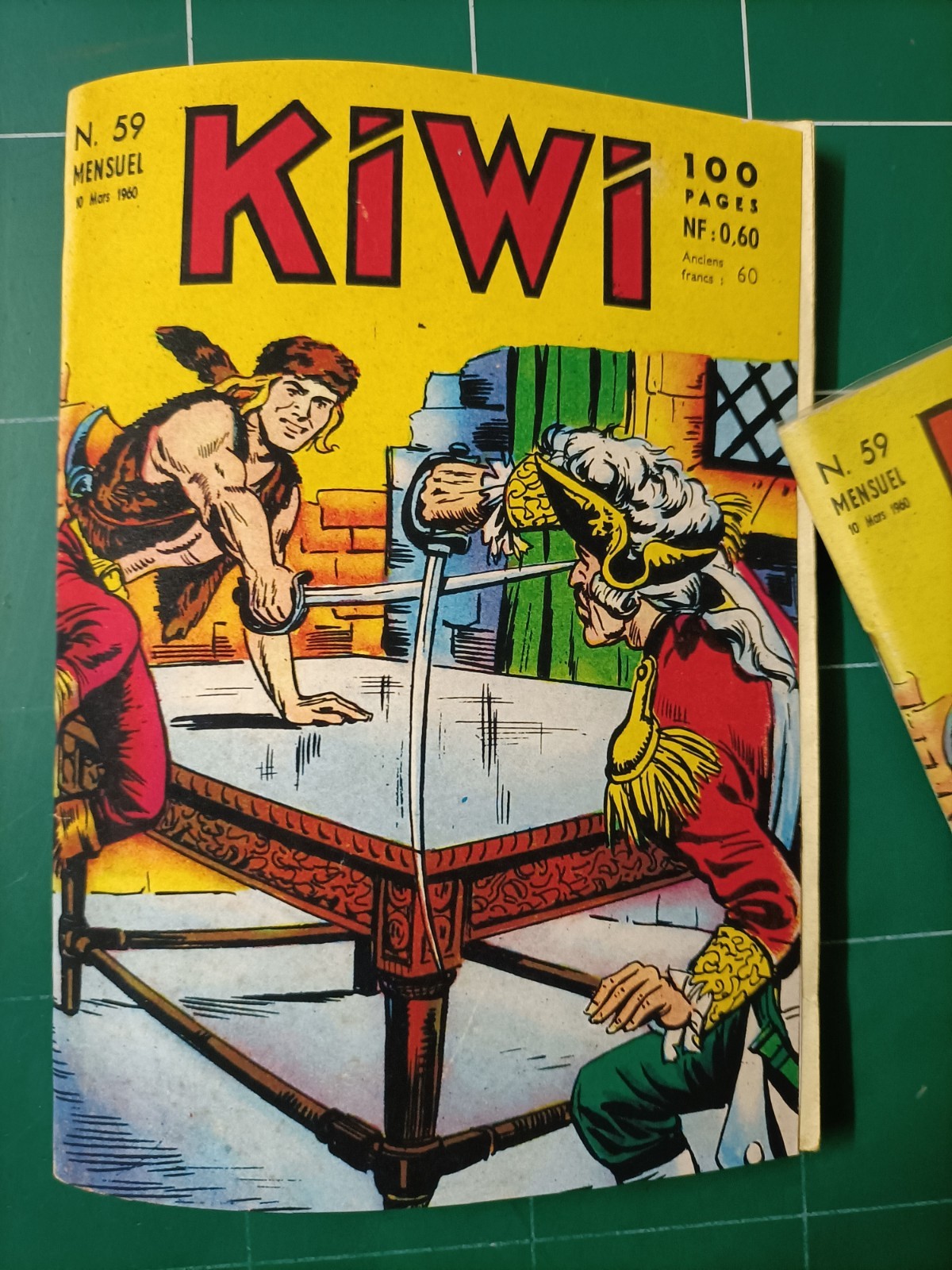 KIWI  n°  59  /  Mars  1960  /  Couverture Photocopie   / Ed : LUG