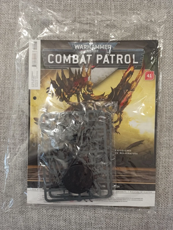 Ork Warboss in Mega Armour - Hachette Combat Patrol n. 41