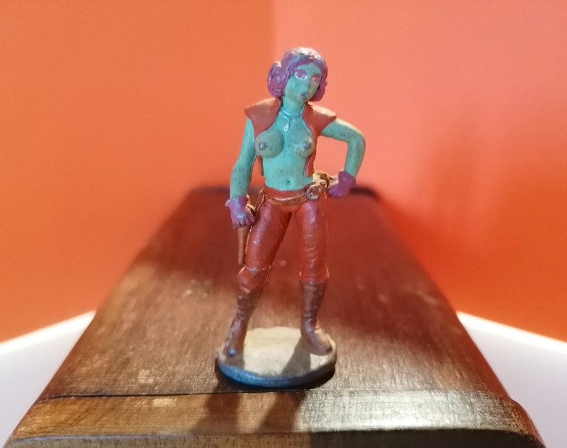 Miniatura guerriera "Valarian Warrior" metallo vintage