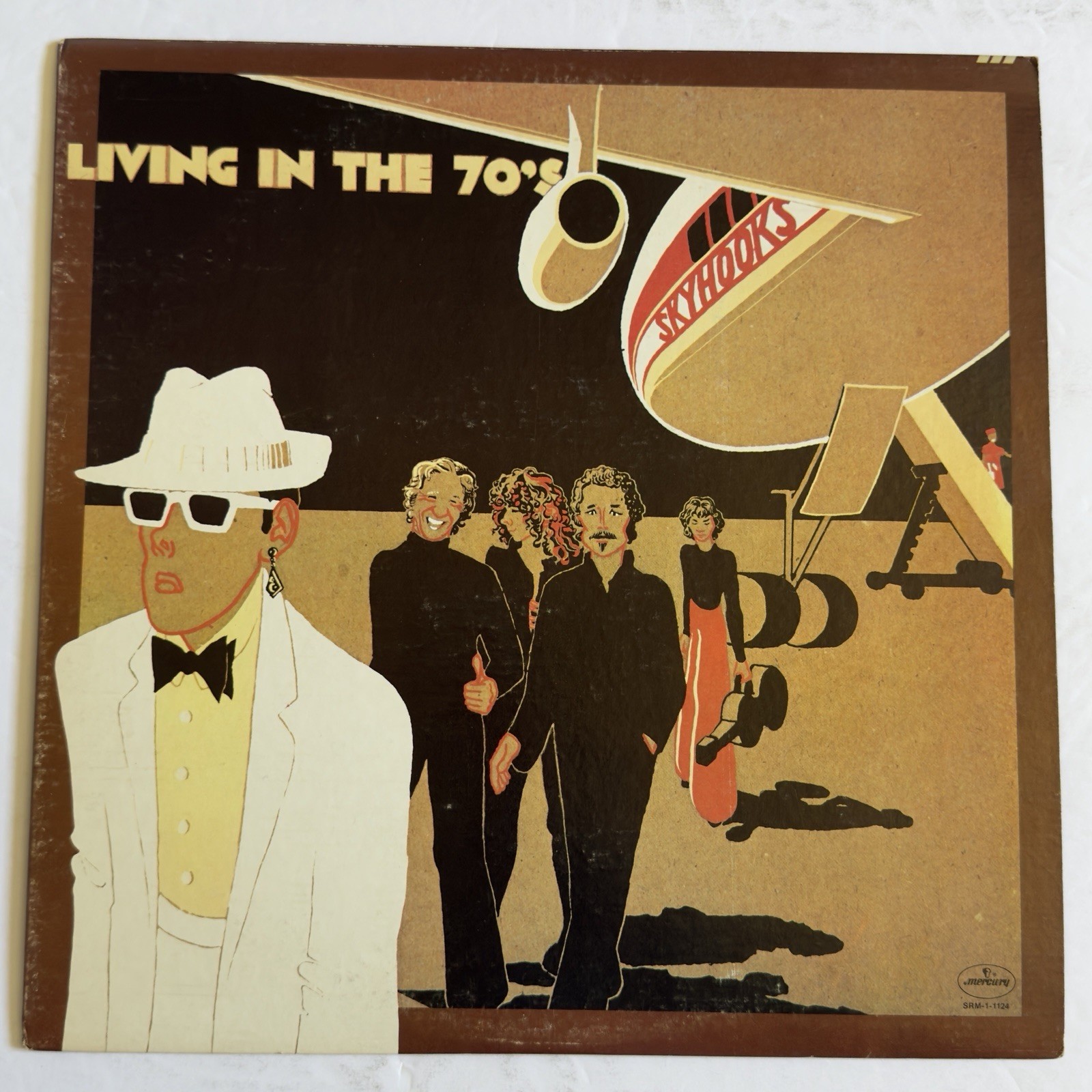 Skyhooks~Living In The 70’s~With Printed Inner Sleeve & Insert~1974 Glam Rock