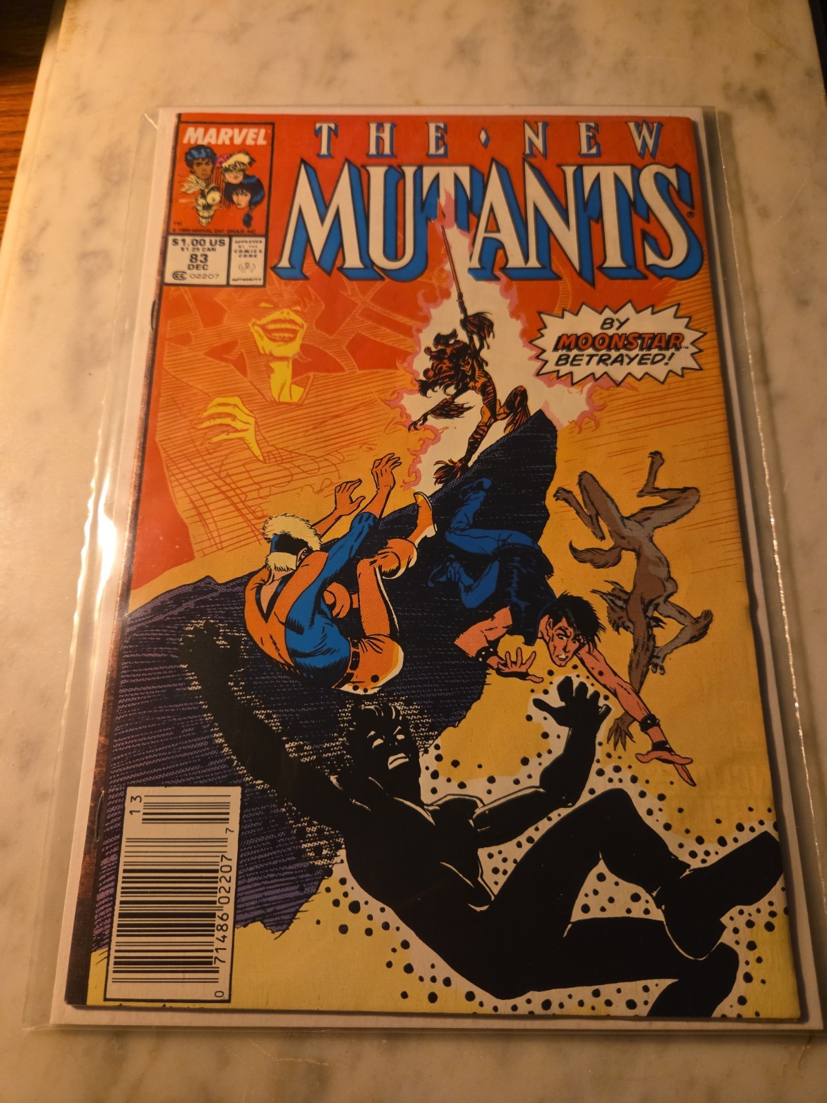 Marvel The New Mutants #83 Moonstar "Moonstar tradita!" 
