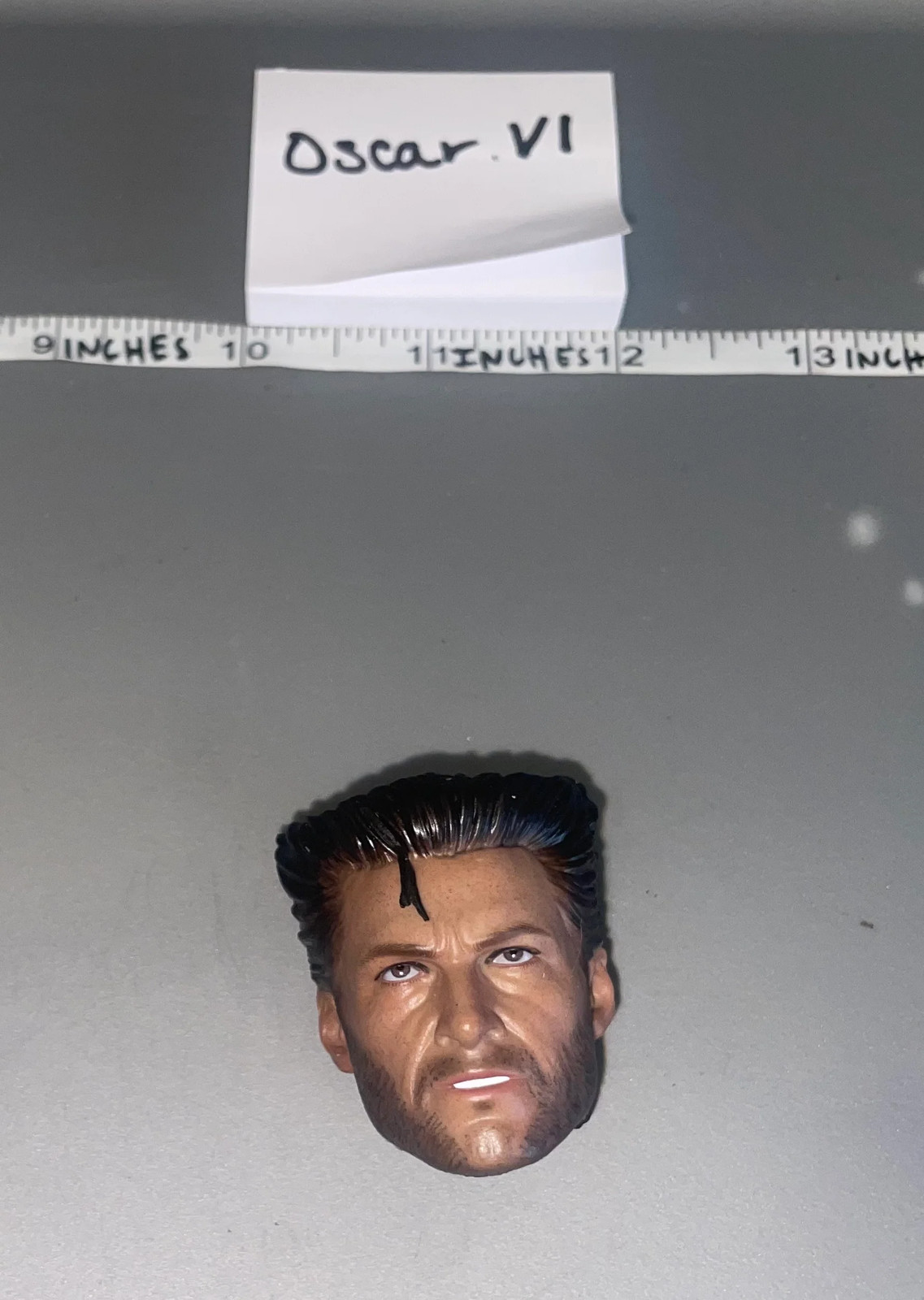 Scultura testa di lupo scala 1/6 - fumetto - fantascienza civile - X-Men