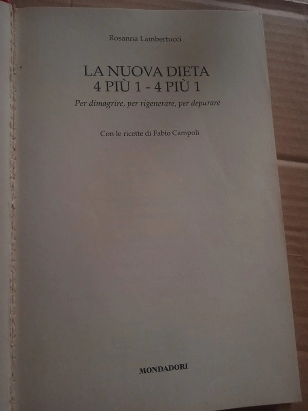 La nuova dieta 4+1 di Fabio Campoli