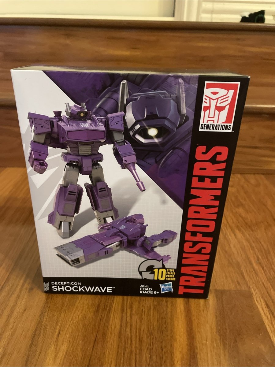 Transformers Generations Esclusiva Personaggio Cyber Battalion Class Shockwave NUOVO!!