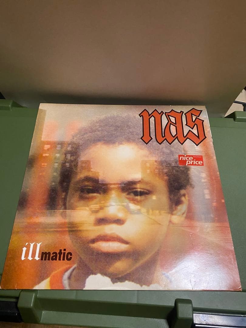 Nas Illmatic LP - Hip Hop Classic Analog Record 475859-1 New/Sealed