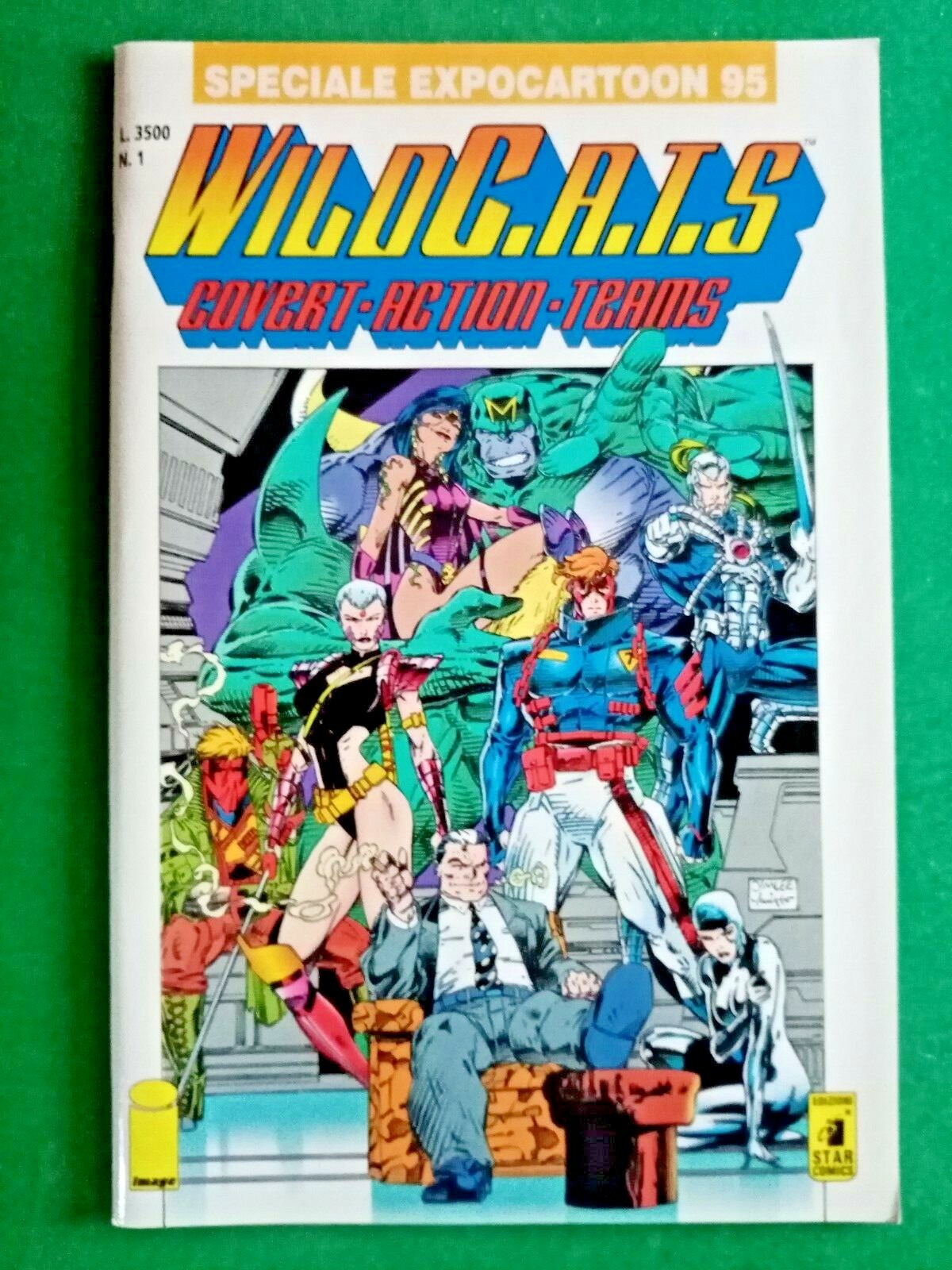 R@RIT@'  FUMETTO STAR COMICS,WILD C.A.T.S. PRIMA SERIE-N.1-NEW/EDICOLA-RIF.5289