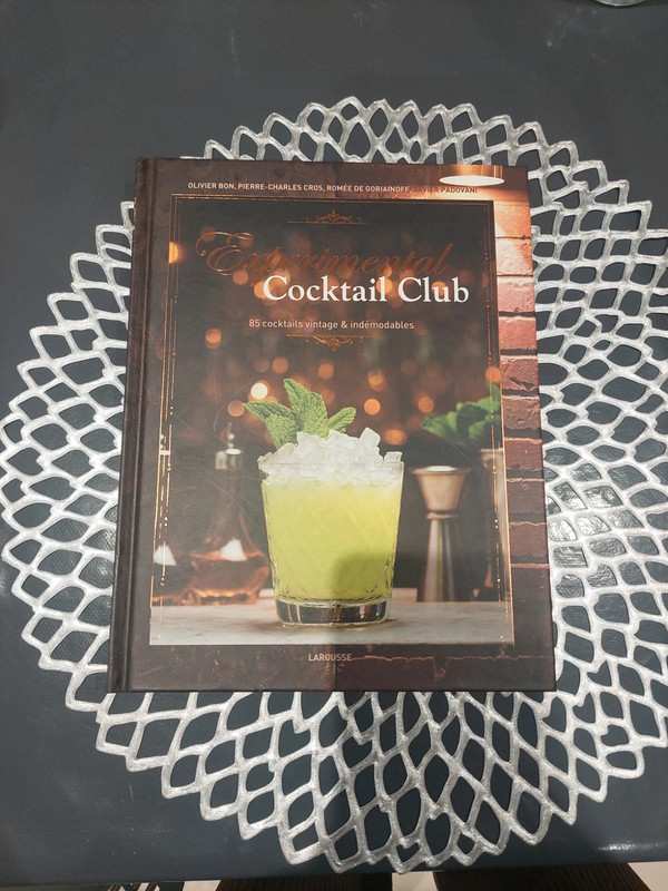 Livre recette cocktail