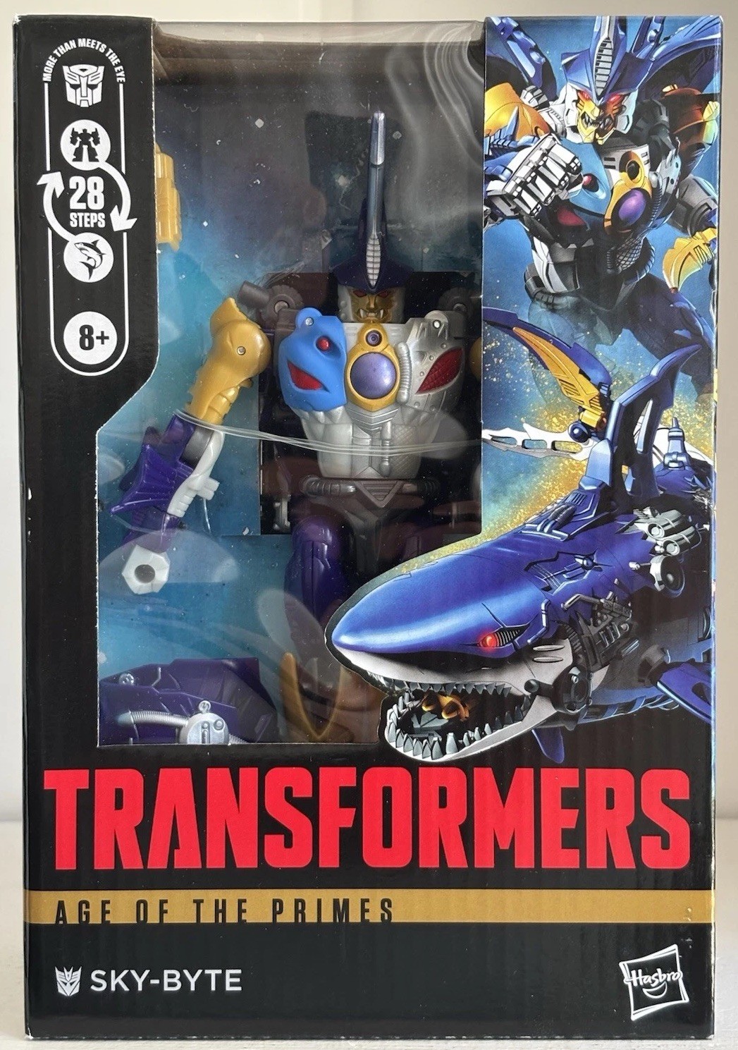 NUOVO Transformers Age Of The Primes AOTP Voyager RID 2001 Sky-Byte (Morso) MISB