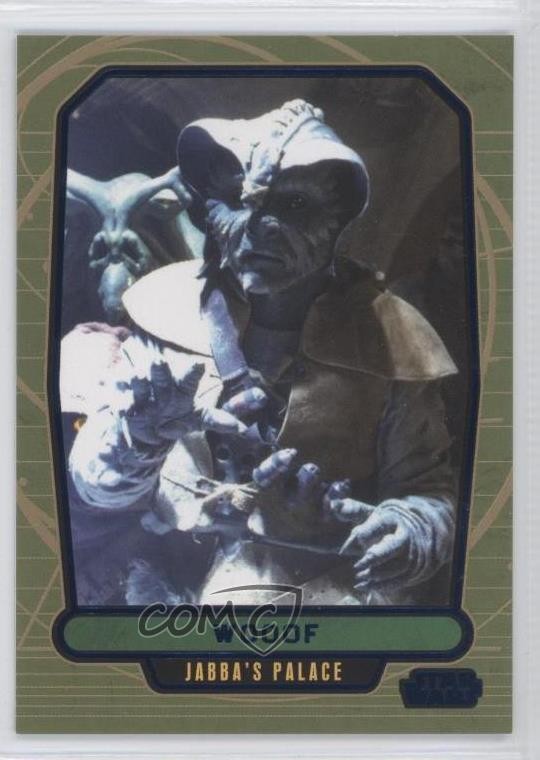 2013 Topps Star Wars Galactic Files Series 2 Blue 128/350 Wooof #368 1j8