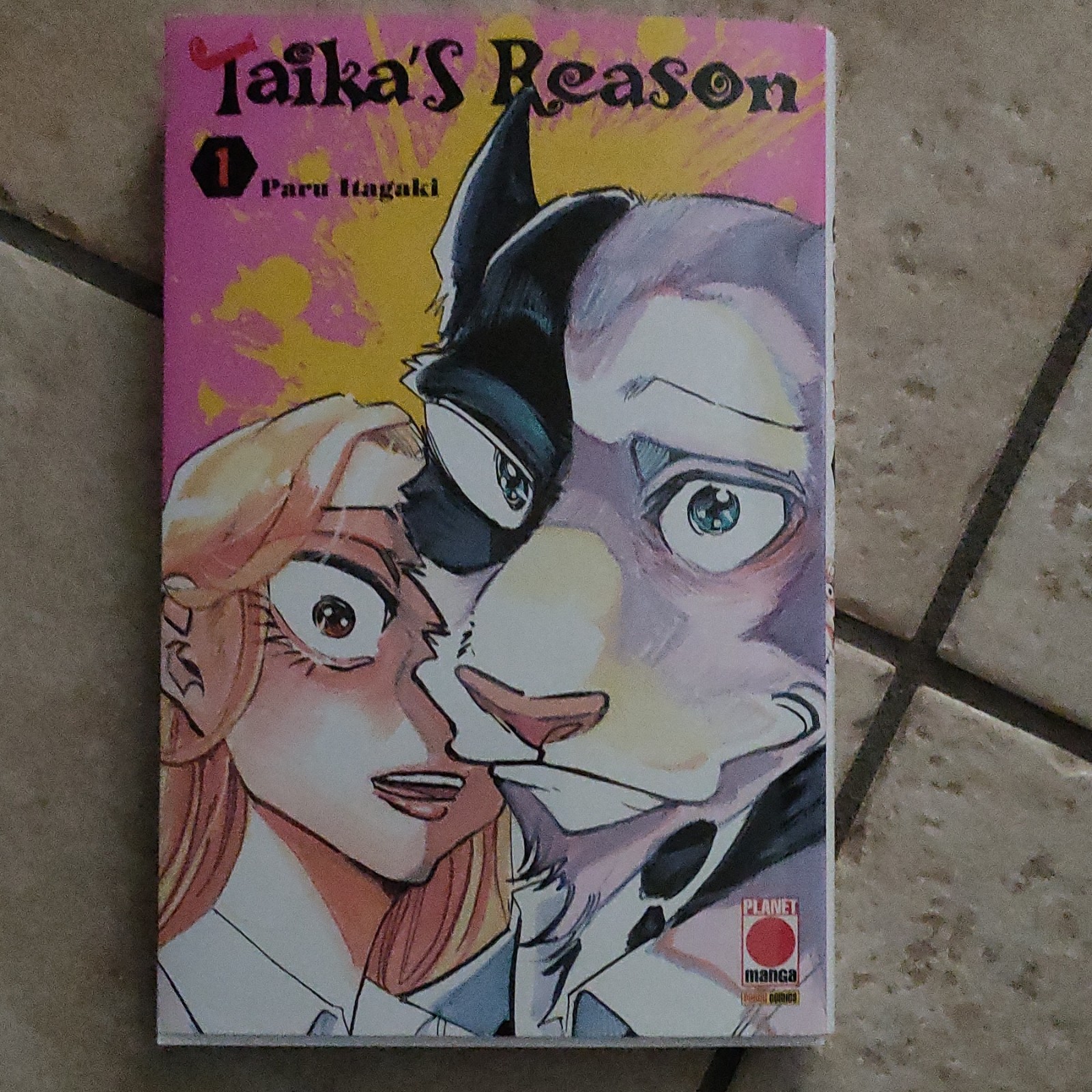 Taika's Reason 1 di Paru Itagaki, variant exclusive Lucca 2026, Planet Manga