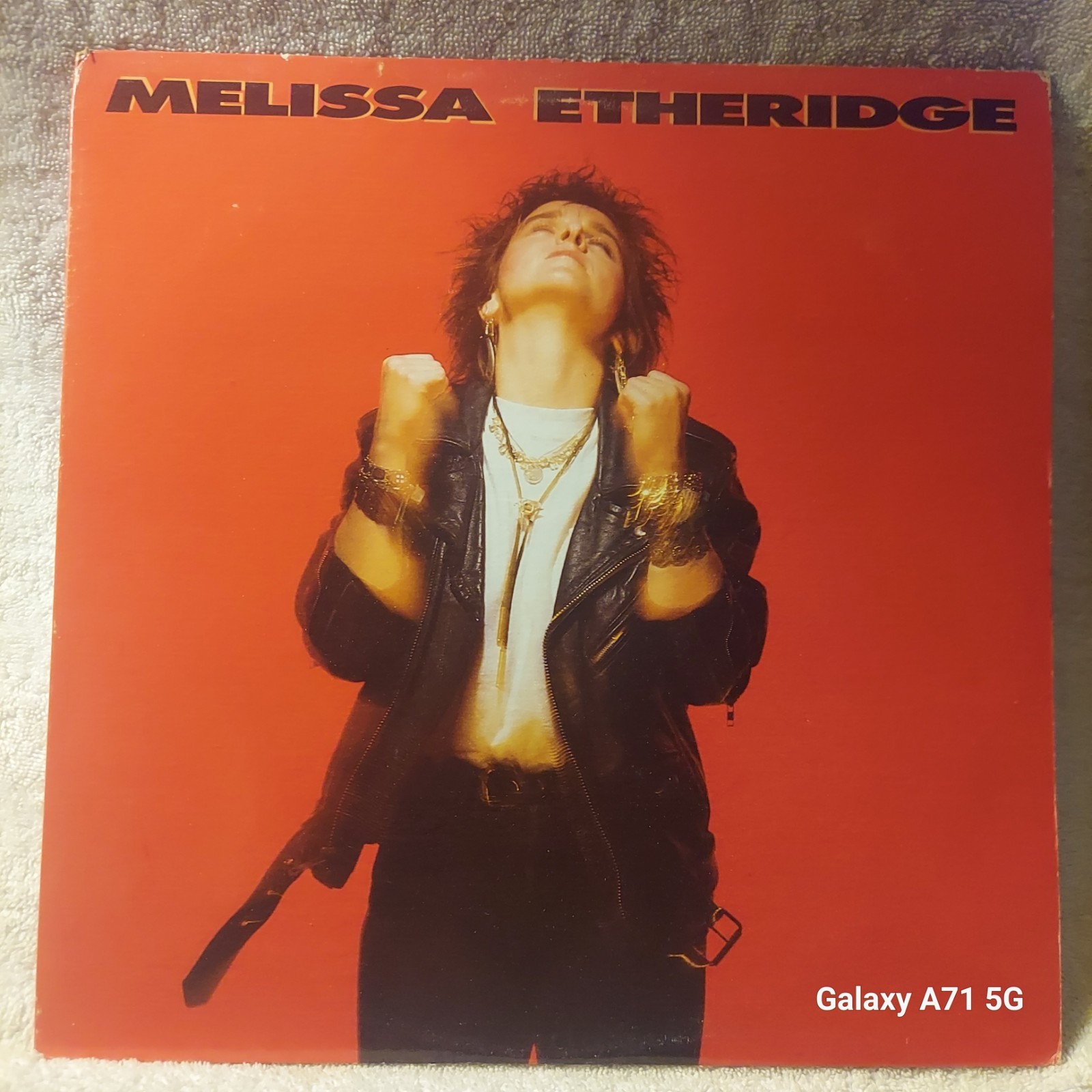 MELISSA ETHERIDGE/Self Titled/1988/Vinyl Record LP/ ISL 1143/FREE SHIPPING/EX/VG