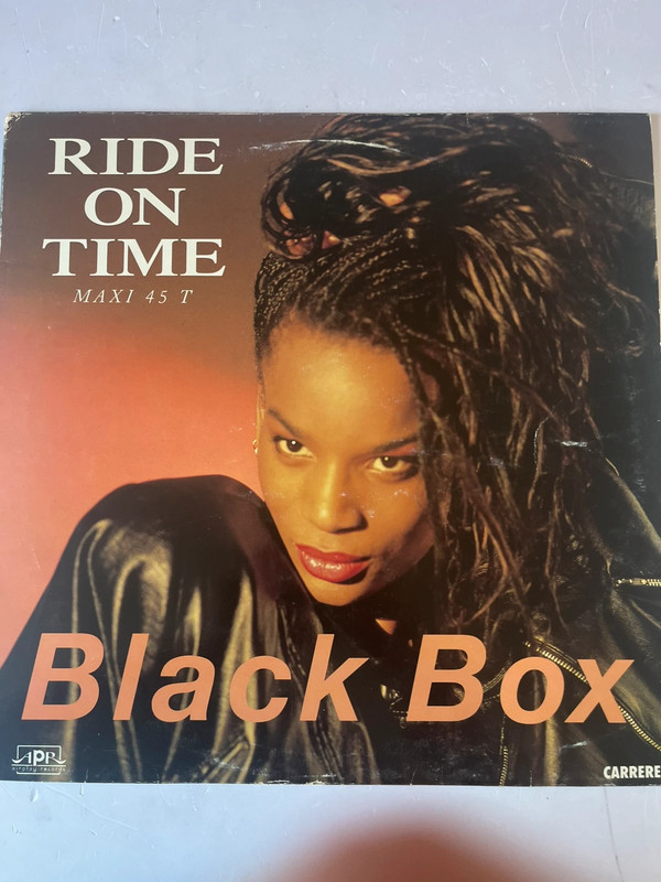 Maxi 45 tours black Box Ride on time