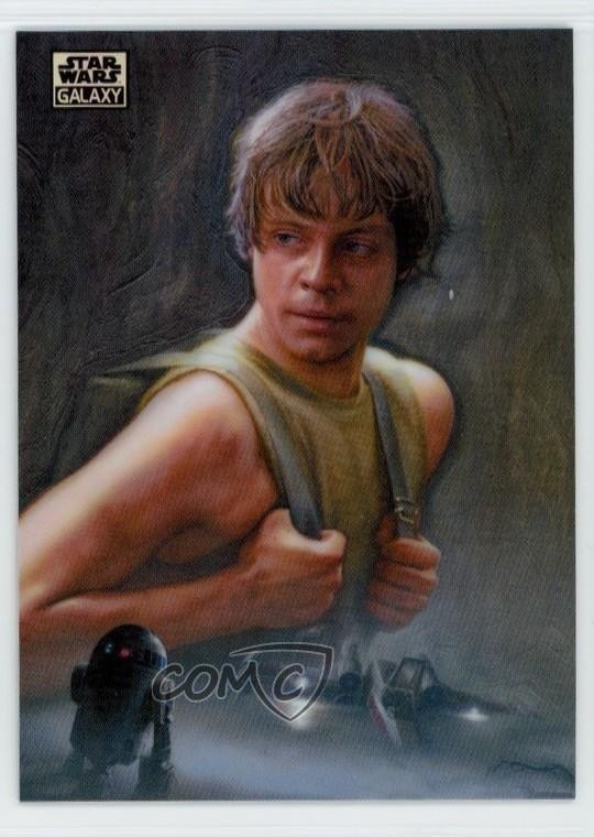 2026 Chrome Star Wars Galaxy rifrattore educativo Luke di Jerry Vanderstelt 0ui7