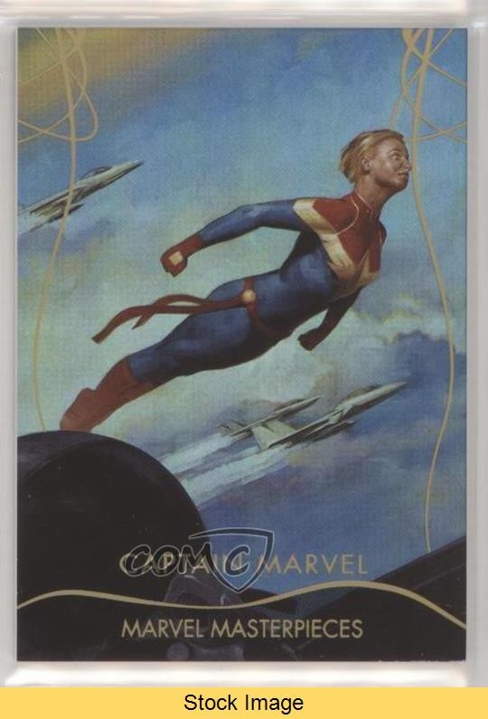 2020 Upper Deck Masterpieces Achievements Rainbow Captain Marvel #4 READ jn2