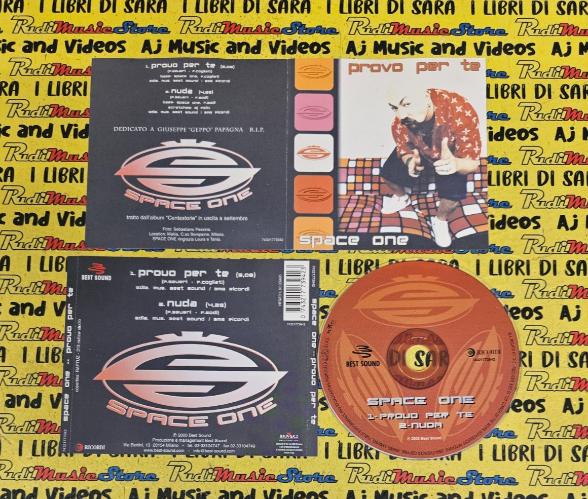 CD singolo SPACE ONE provo per te 2000 italy BEST SOUND-RICORDI 74321773942 (S31