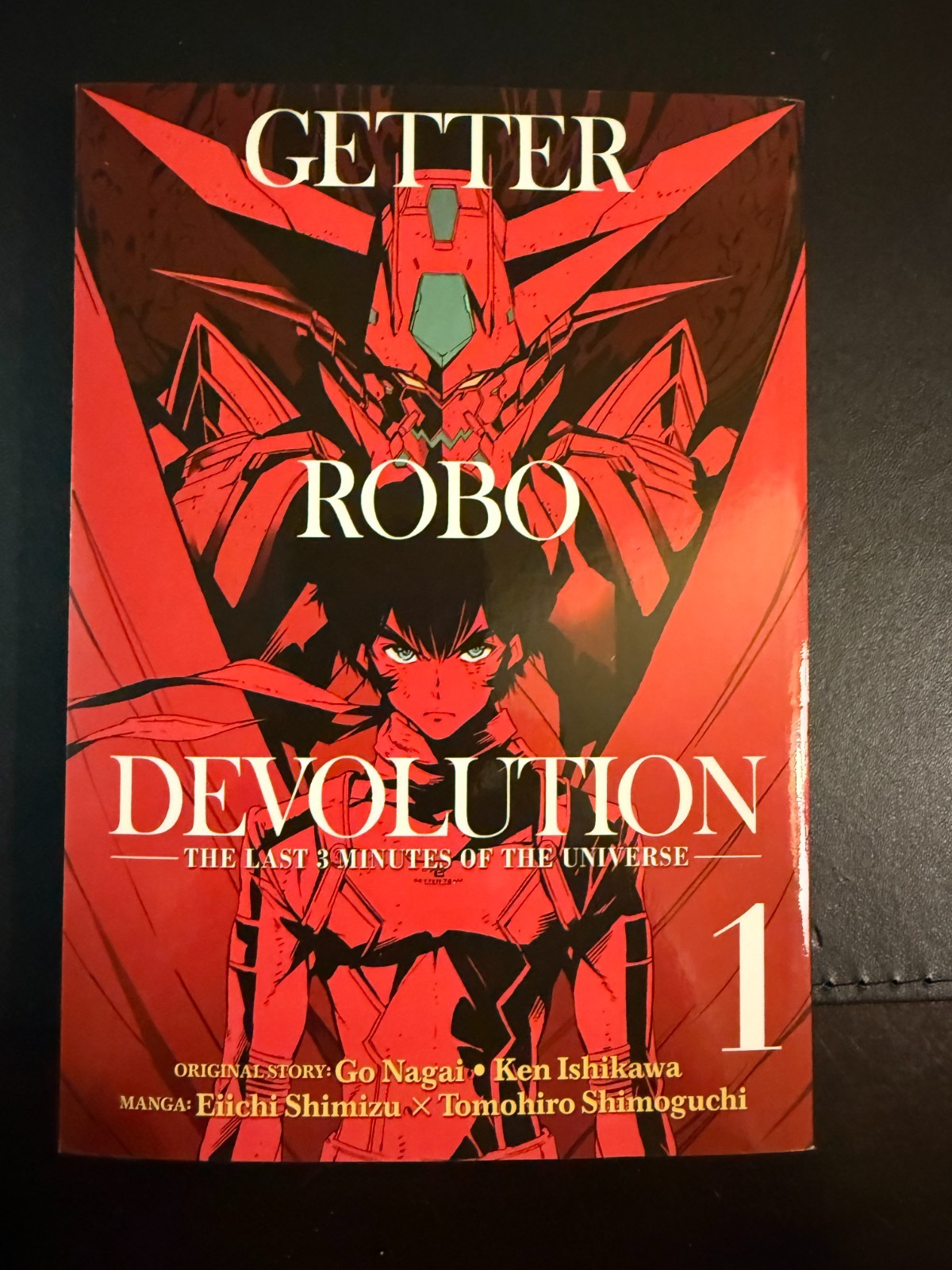 Getter Robo Devolution Vol 1 Seven Seas Manga Inglese Go Nagai Mecha Horror