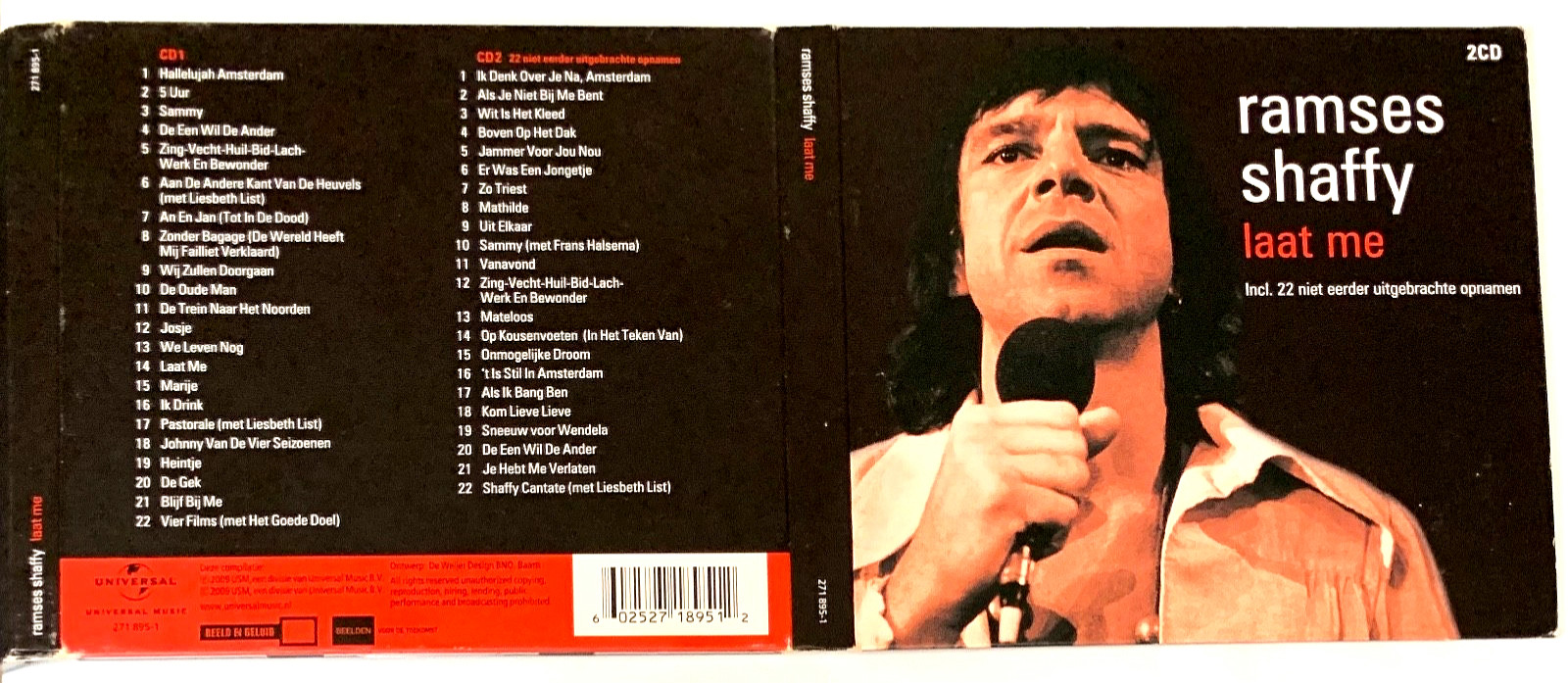 RAMSES SHAFFY Laat Me AUDIO CD 2-Disc Set 22 Tracks 2009 Compilation RARE Nice!