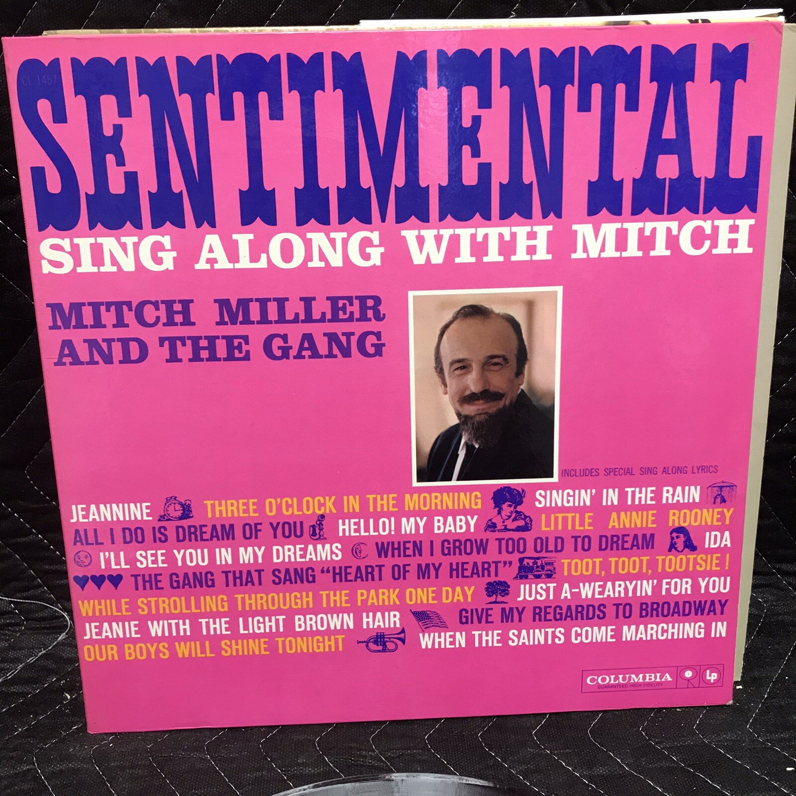 Sentimental Sing Along With Mitch Miller And The Gang LP Vinyl