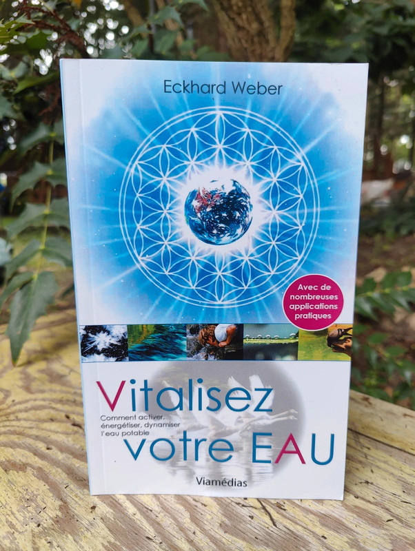Livre Vitalisez votre EAU – Eckhard Weber (comme neuf)
