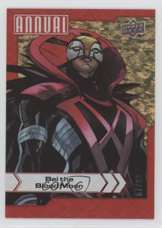 2022-23 Upper Deck Marvel Linearità Oro Annuale 67/88 Bei the Blood Moon #4 0wp8