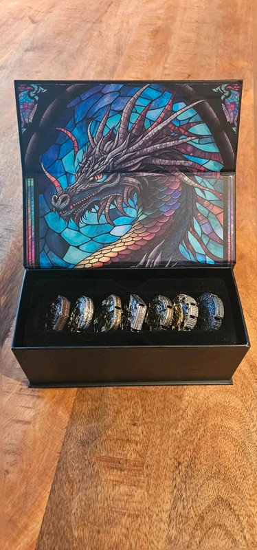 D&D dice coins Yarro flipdie seven realms