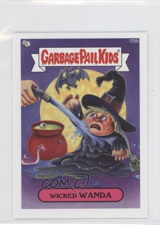 2013 Topps Garbage Pail Kids Minis Wicked Wanda #105B h3a