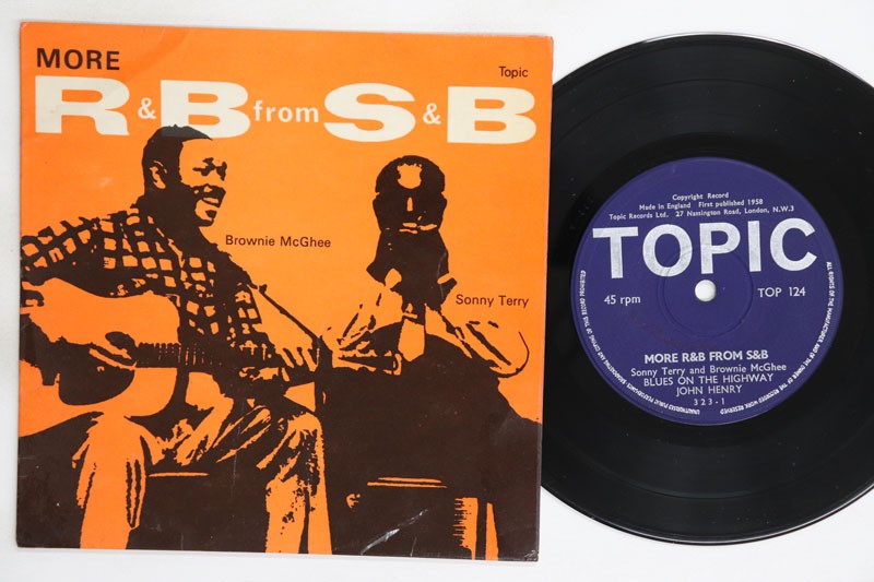 7" SONNY TERRY & BROWNI More R&b From S&b TOP124 TROPIC RECOR UK