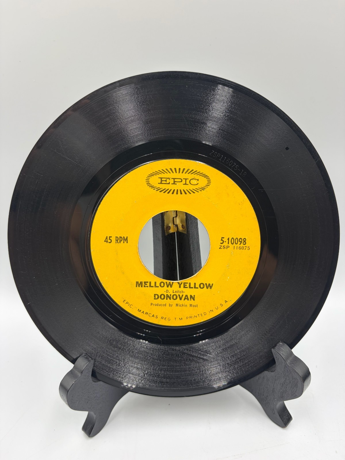 Donovan Mellow Yellow / Sunny South Kensington 45 Epic 5-10098 Mickie Most
