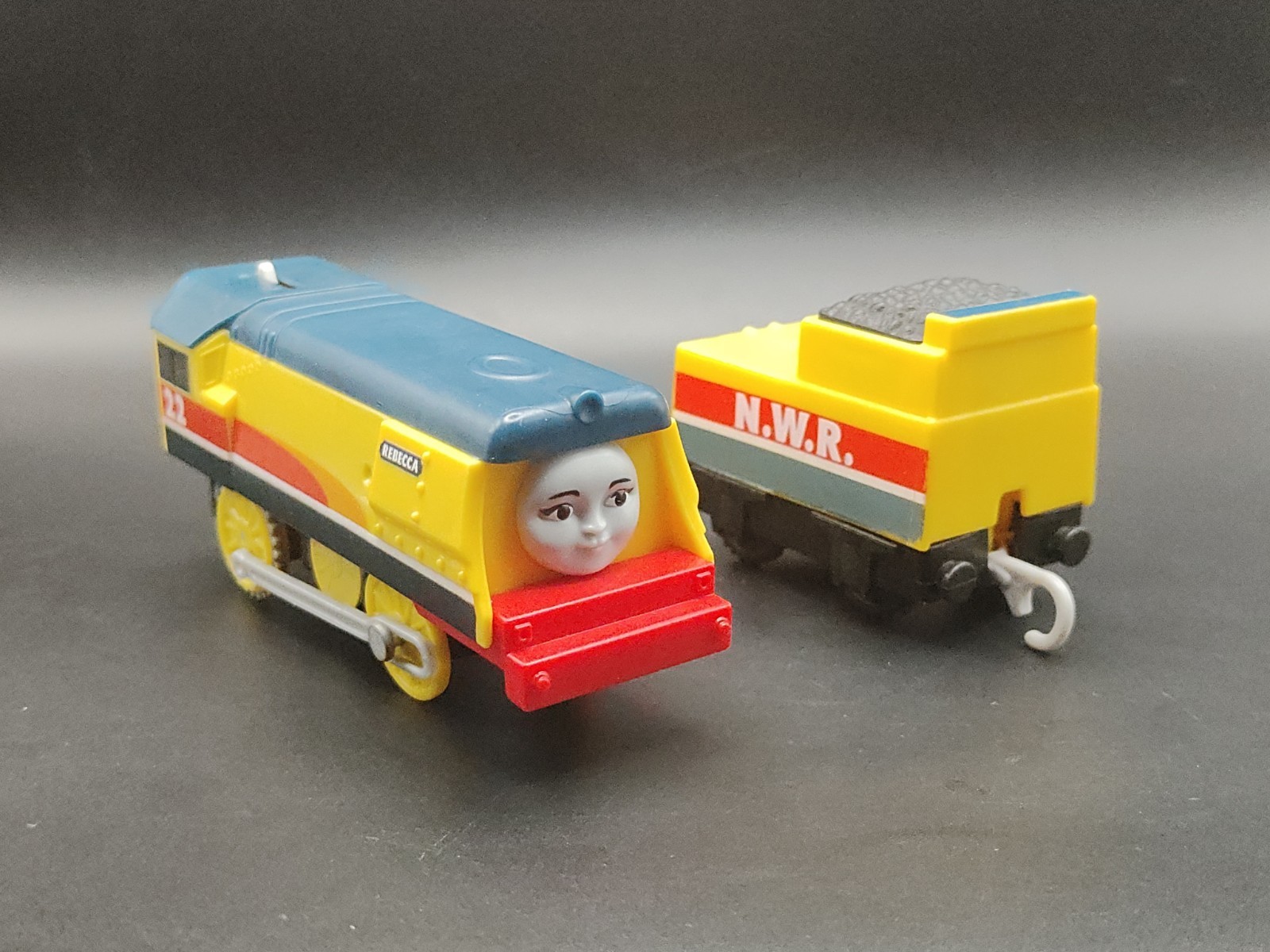 Trackmaster Rebecca & Tender Motorised Battery Train Thomas & Friends
