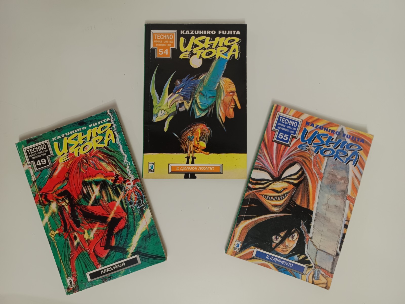 Star Comics Ushio e Tora 17 22 23 Techno